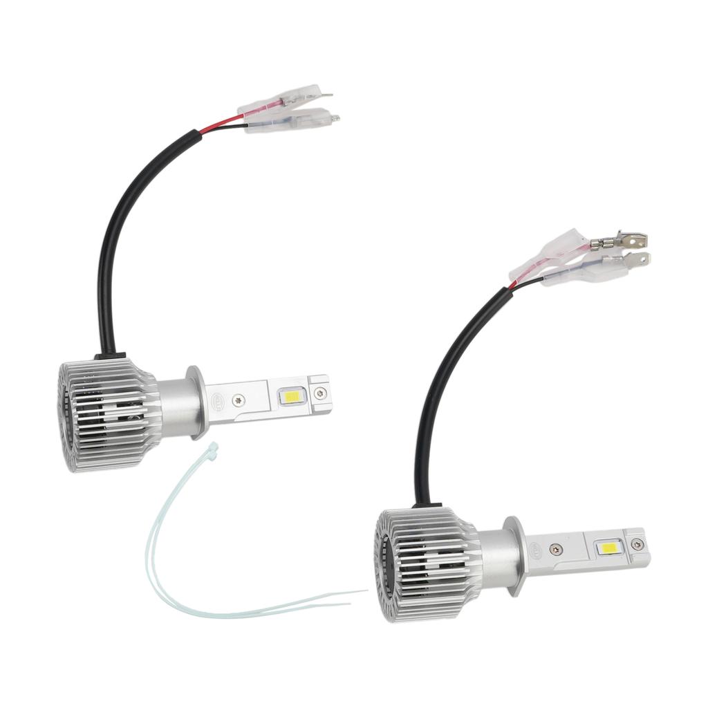 LED Headlight Bulb Kit High Low Beam Lamp H1 12V 35W 6500K 2500LM For HELLA