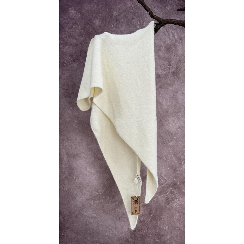 Triangle Scarf Scarf Solid Color Shawl Cape Autumn and Winter Women's High-end Shawl Blanket Warm Small Cape Cape