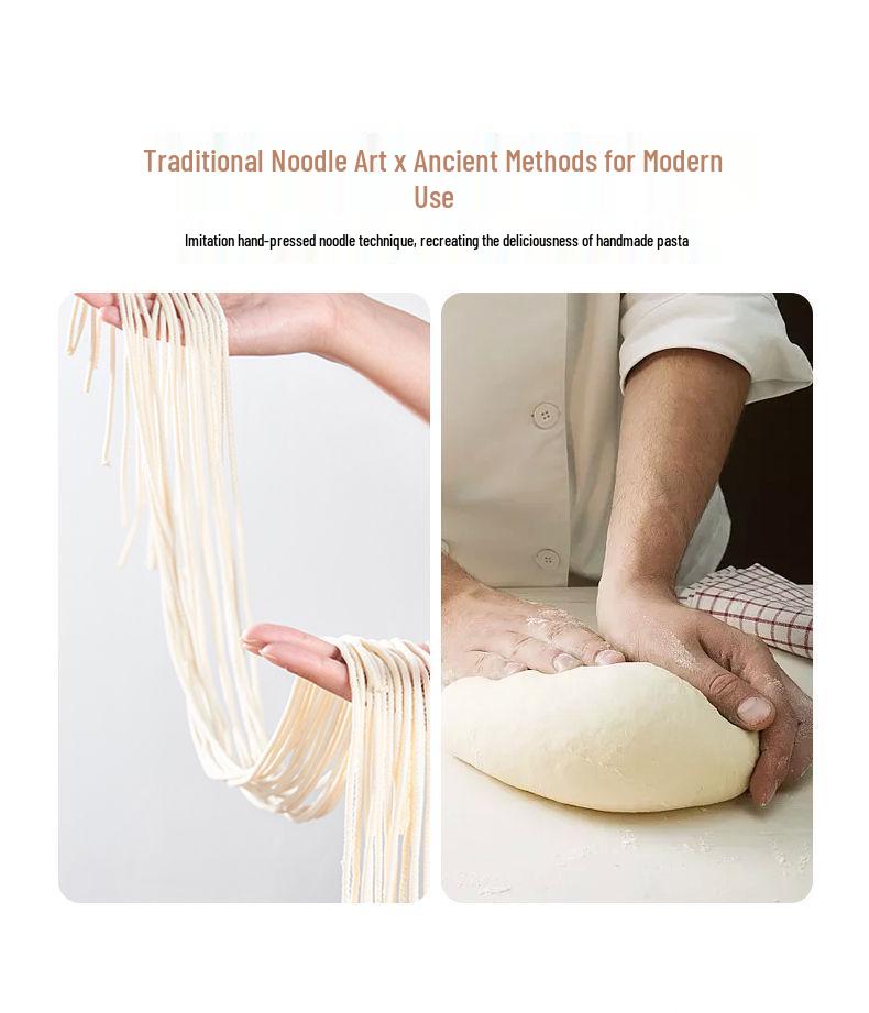 Fully Automatic Multifunctional Noodle Maker with Intelligent One-Key Dough Kneading and Extrusion