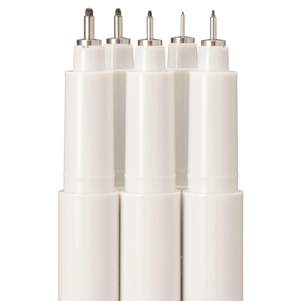 Marvie Vierer-Ruderboot-Set 5-teilig, Schwarz, 4600-5A