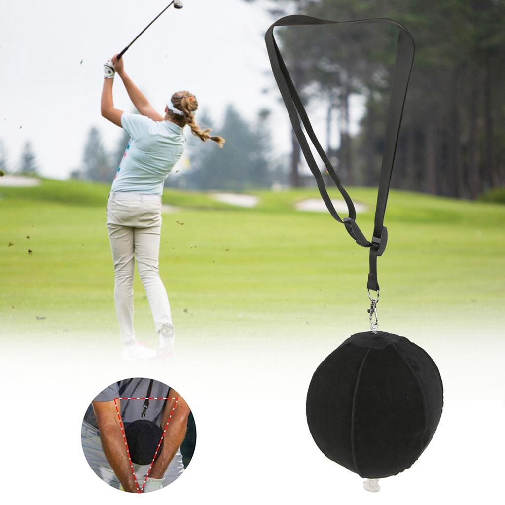 PVC Golf Swing Assisted Training Posture Correction Smart Inflatable Ball Auxiliary Accessory