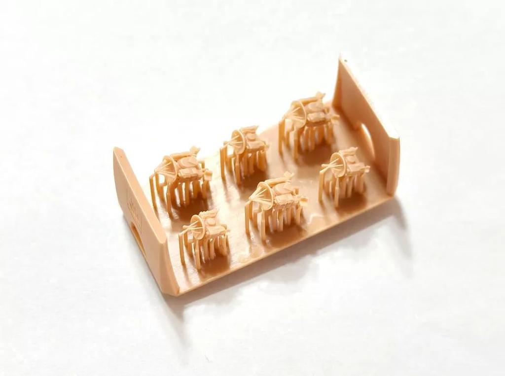 Youfen Model Russian Fire Control 3 Pieces Plastic Model Parts YFSTA2470026 1/700 MR-105/MR-184 Radar, Each, (Ships)