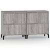 Buffet - Maison Exclusive - Sonoma gris - Bois d'ingénierie - 60x35x70 cm
