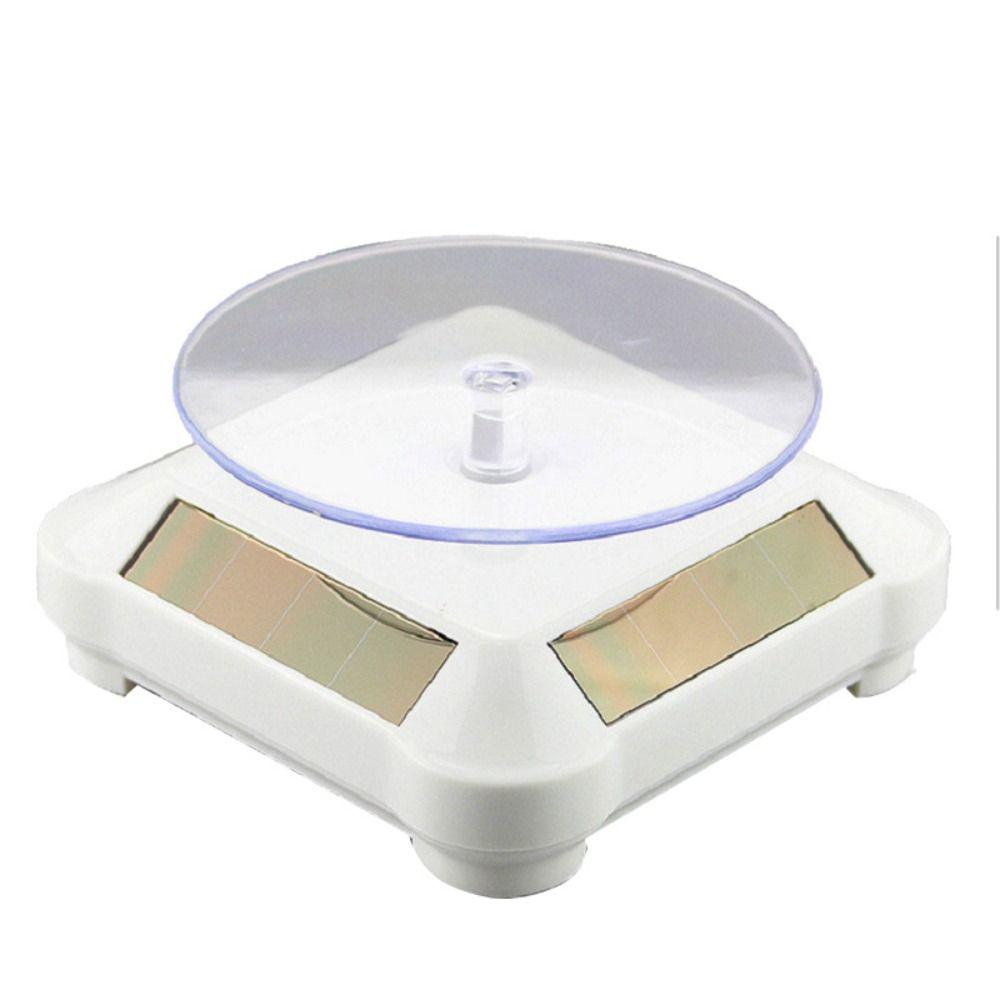 Turntable Designed Solar Jewelry Display Stand Displaying Watches Rotating Display Stand  For Shop