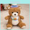 Plüschbär Spielzeug mit süßer Kapuze für Kinder Geschenk Mädchen Party Dekoration