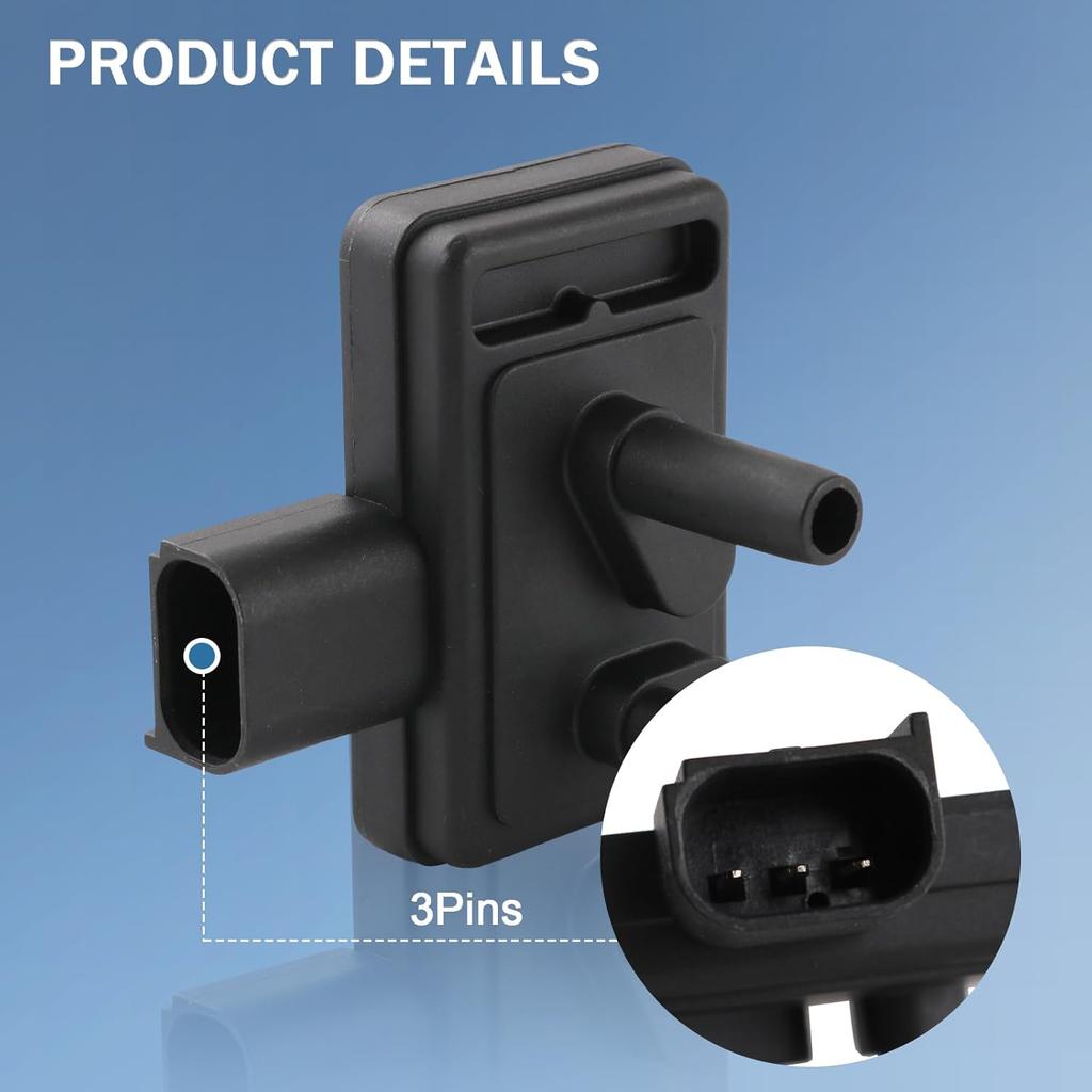 DPFE4 EGR Valve Pressure Feedback Sensor Replacement for Ford F150 Mustang Escape Ranger Focus F250 Windstar Explorer Sport Trac Mazda Mercury