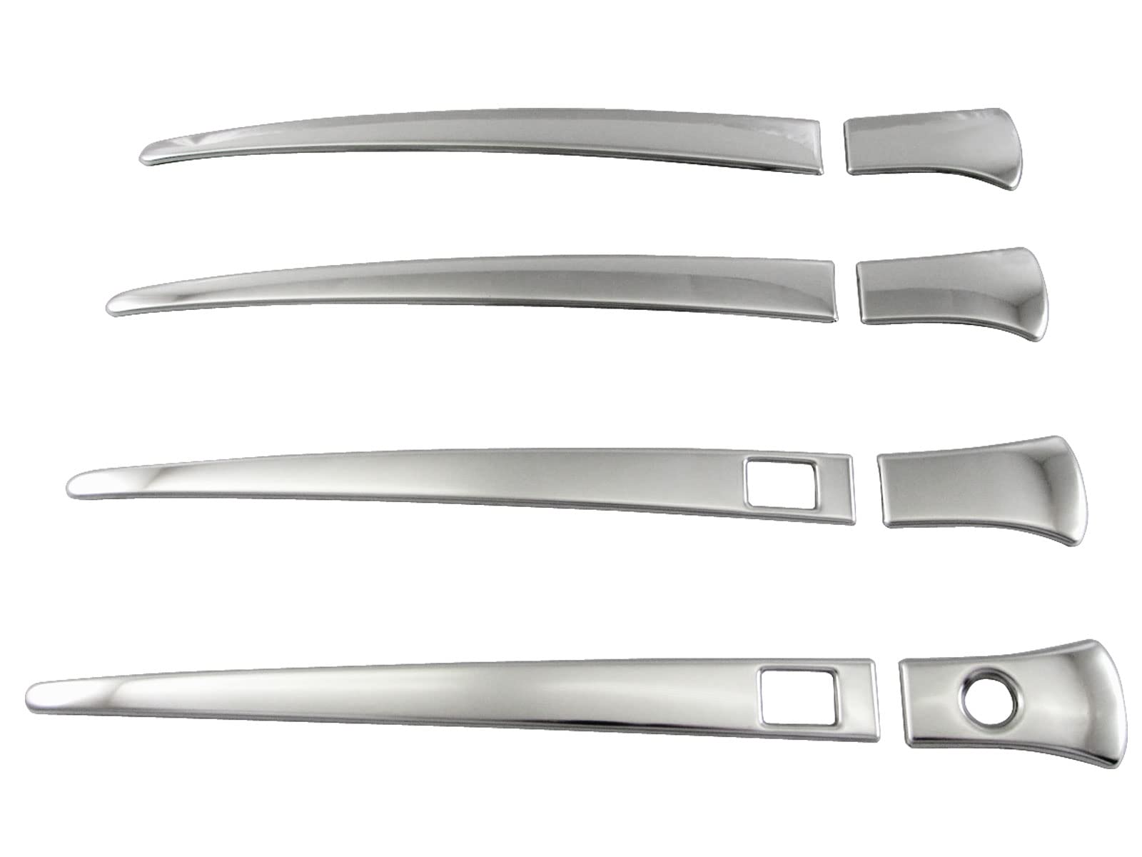 

BRIGHTZ Finish Stainless Steel Door Handle Covers for T33 Compatible with and Ultra-Mirror X-Trail (SNT33) [DHC-NOBU-426]. SNT33, ST33, NT33, SNT, ST,