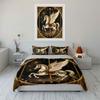 Elegant Pegasus Themed Decor Set Soft Comfortable Duvet Cover Bedding Set Included 1*Duvet Cover & 2*Pillowcases, Gift