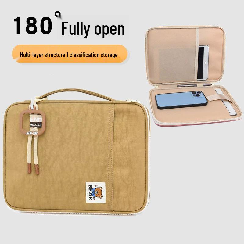 Borsa protettiva per tablet retrò per iPad - Unisex, Semplice ed elegante per il tragitto casa-lavoro