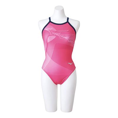 Medium Size for Competitive and Training Size M Women's Exersuit, Cut, N2MAA283, 65 Rose, Use,