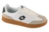 Lotto Makera, Unisex White Indoor Football Trainers