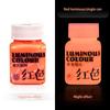 58ML Luminous Acrylic Pigment Fluorescent Paint Glow in Dark DIY Halloween Party Jewelry Nail Art Nail Beauty Resin Pigment