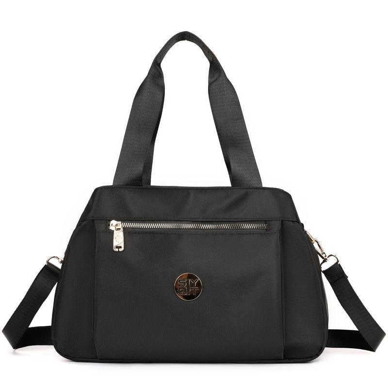 Multi-layer women's handbag, large capacity water-repellent nylon bodybag, women's shoulder bag, casual backpack