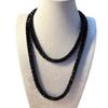 Retro Multi-layer Crystal Long Necklace - Handmade & Versatile Collarbone Chain