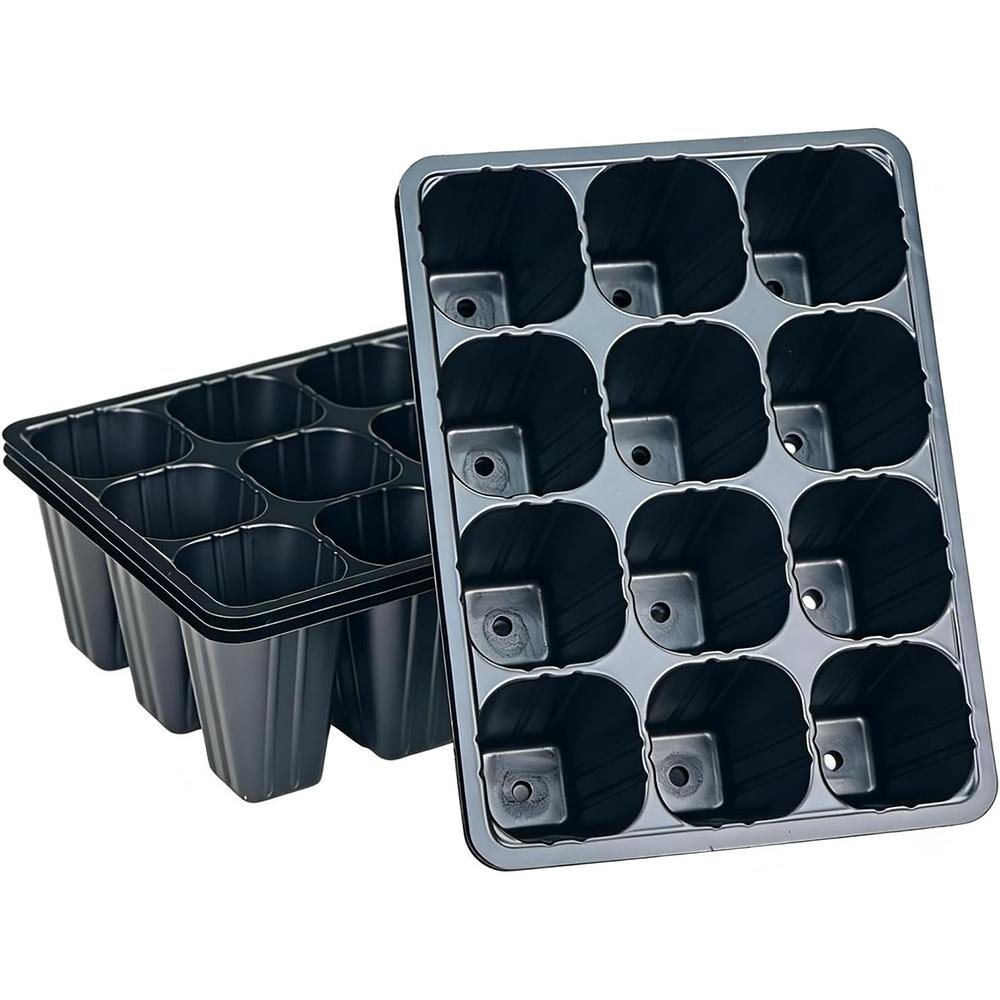 15pcs Mini Propagation Tray with Drainage Holes for Seedling Plants