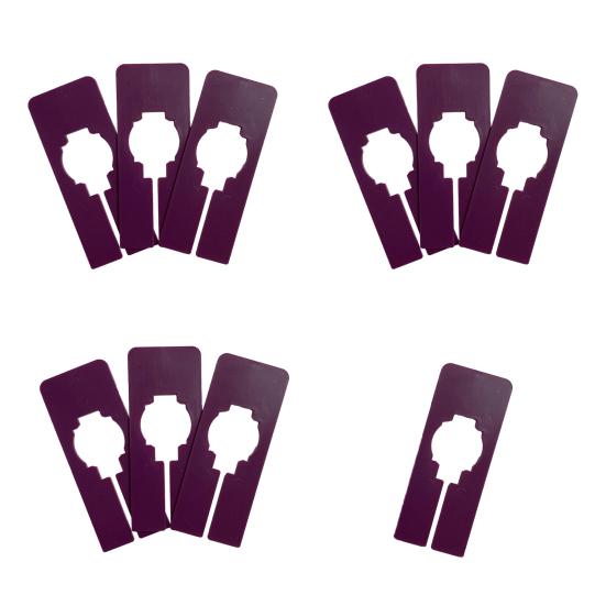 Nützlicher, einfach zu bedienender Größentrenner, praktischer Kleiderbügel-Trenner für Kleidergrößen, Kleiderständer für Bekleidungsgeschäfte