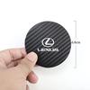 2026 Hot Interior Stickers For Lexus GX470 LS400 LX470 LX570 RC350 UX250h ES350 RX450h 2pcs Car Cup Holder Anti Slip Insert Coas