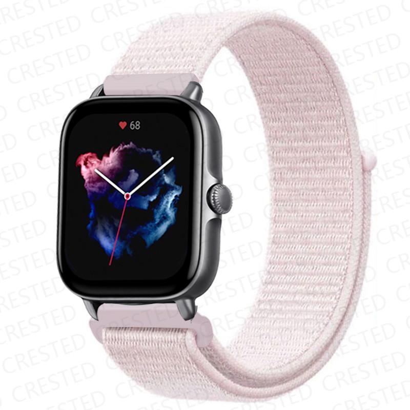 20mm 22mm Watch Band For Amazfit GTS/2/2e/4/3/mini GTR 4/2/3/Pro 47mm stratos 3 Nylon Bracelet pulseira correa Amazfit bip strap