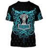 Men's Casual Skull Graphic Print Short Sleeve T-Shirt Crew Neck Streetwear Camiseta Masculina Summer Fashion Daily Tops Tees