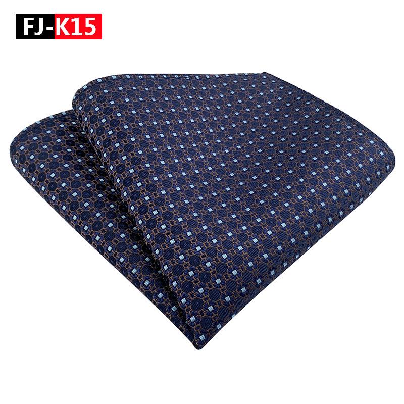 Blumen-Paisley-Polyester-Einstecktuch für Herrenanzug - Elegantes Design 2025