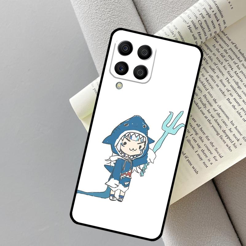 

Чехол для Samsung Galaxy M13 M33 M14 M12 M32 M52 M31 M55 M15 M11 M21 M35 M53 M34 M54 M06 M16 с Аниме Hololive Gawr Gura Samsung M31
