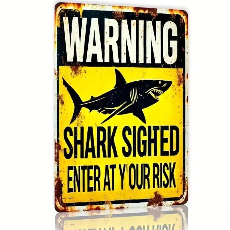 Metal Wall Art Decorative Sign Hanging Home Decor 20x30cm