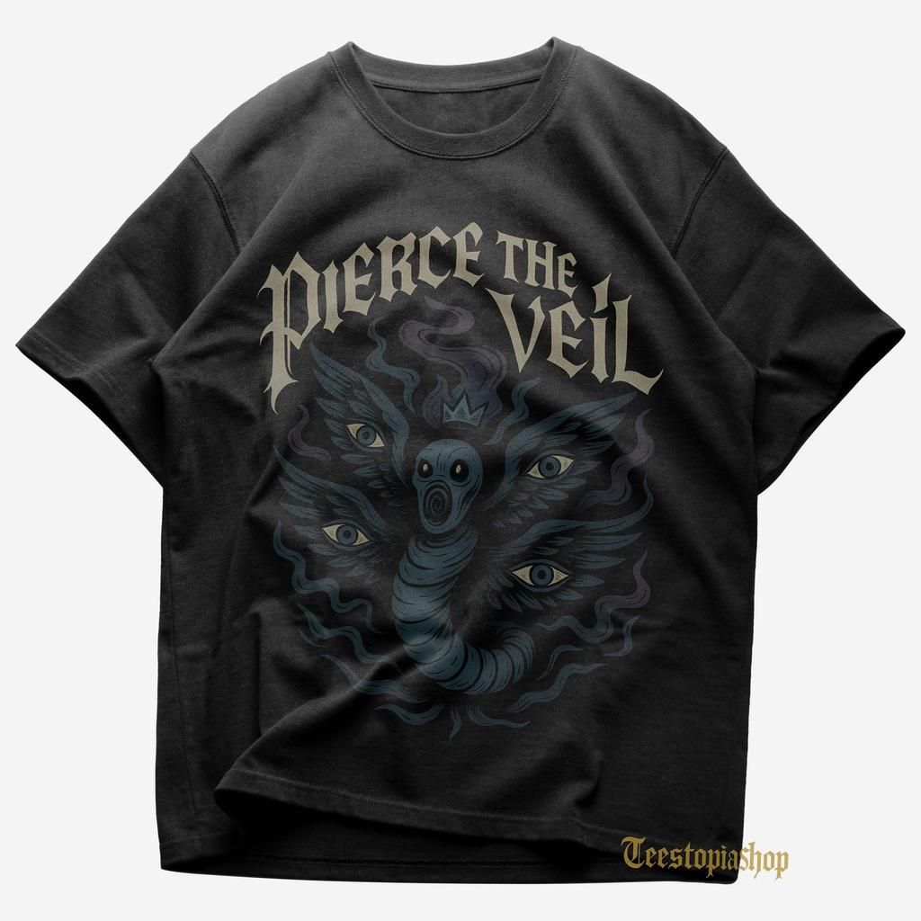 Pierce The Veil T Shirt - Pass The Nirvana - Kiss Me Now - Pierce The Veil Merch - Rock Music Tee - Premium Music Apparel