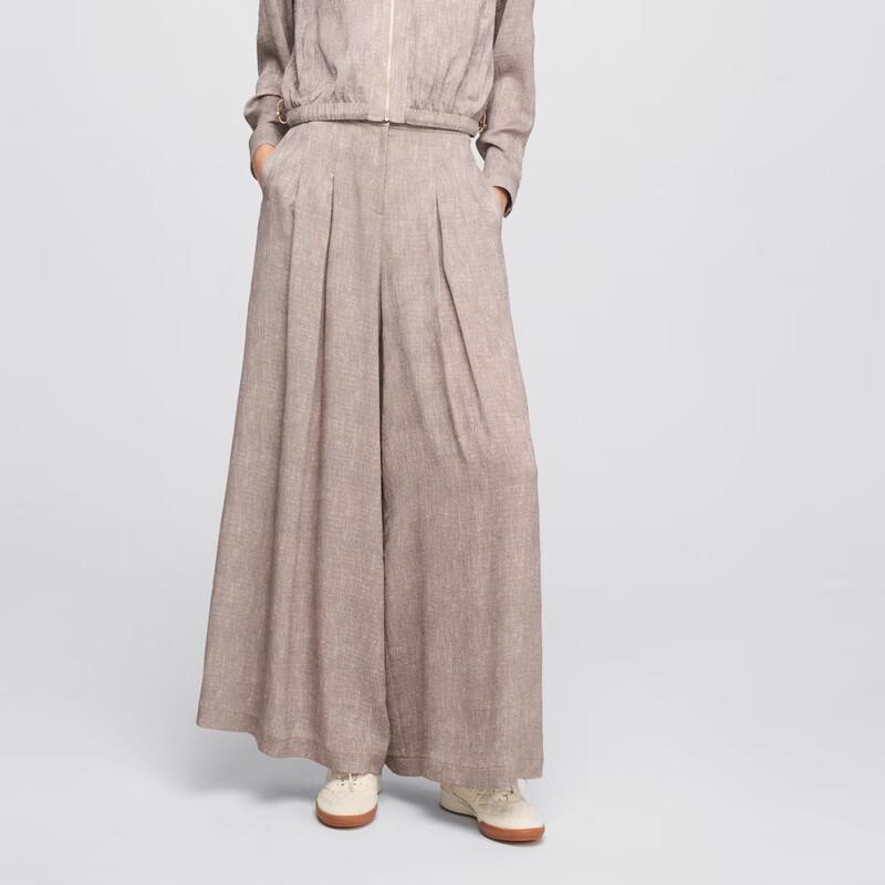 ELLASSAY Women s Elegant Wide-Leg Pants M