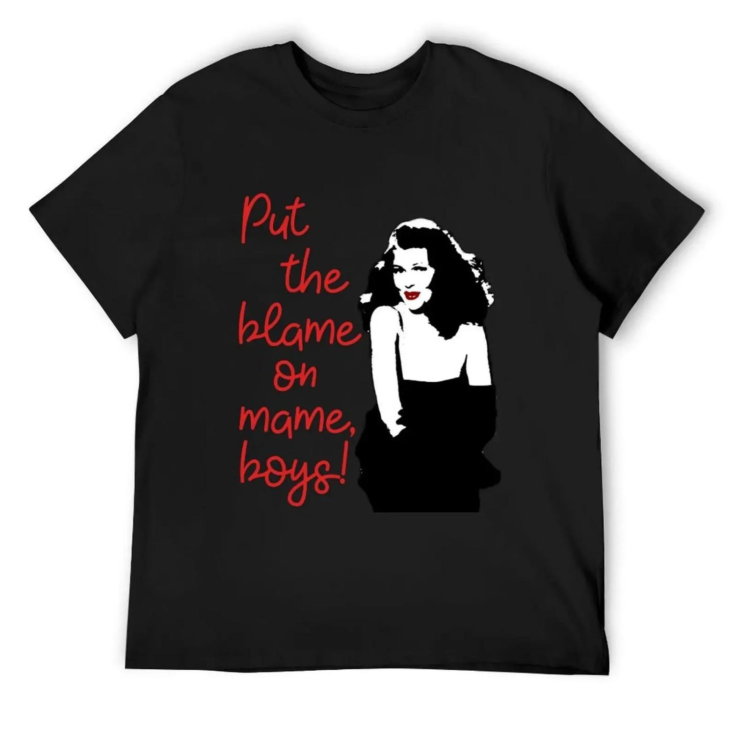 Gilda - Rita Hayworth T-Shirt summer shirt anime shirt cotton man t-shirts plain white t shirts men S