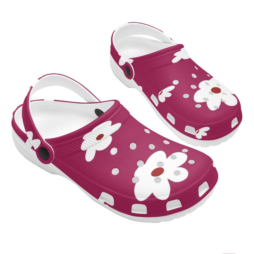 Fashion Printed EVA Clogs Women Men Ventilated Breathable Slip On Summer Sandals Casual Shoes Soft Sole Daily Walking Leisure Wear
