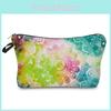 Man Tuo Lotus Makeup Bag Floral Clutch Multifunctional Travel Storage Toiletry Bag