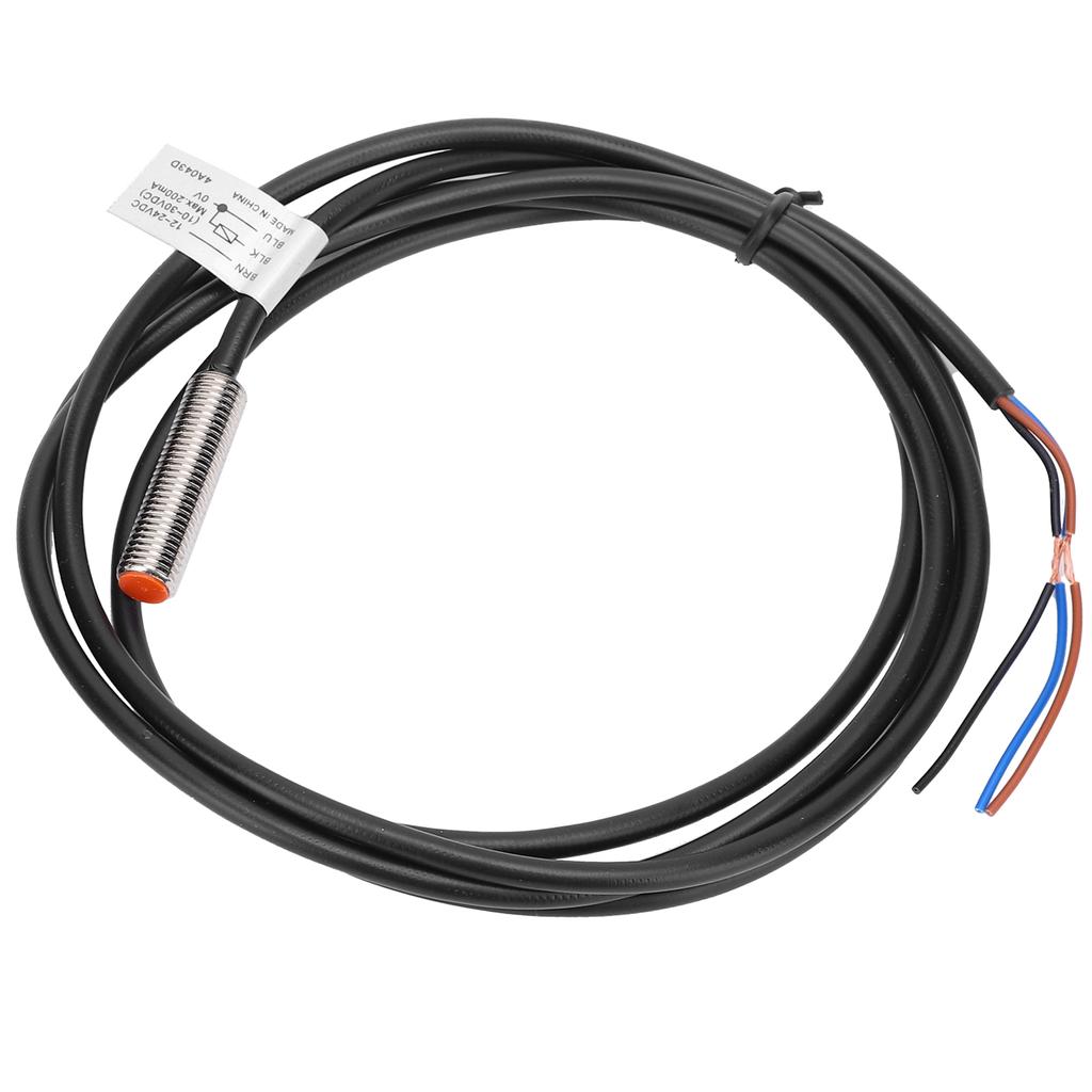 BERM Proximity Switch Inductive 3‑Wire PNP Detection Sensor PR08‑1.5DP 5mm DC12‑24V