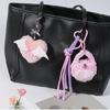 Trendy Love Heart Mobile Cover and Keychain Charm Pendant for Youthful Styles Lovers Sturdy Protective Materials