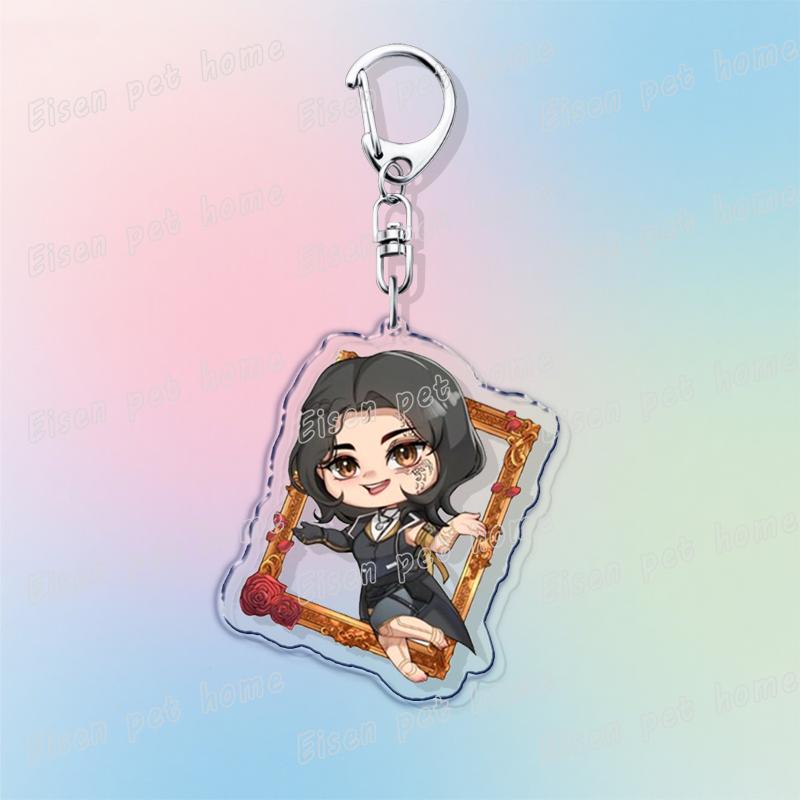 

Game EXPEDITION 33 Keychains for Women Accessories Bag Charm Clair Obscur Keyrings Jewelry Friends Birthday Gifts
