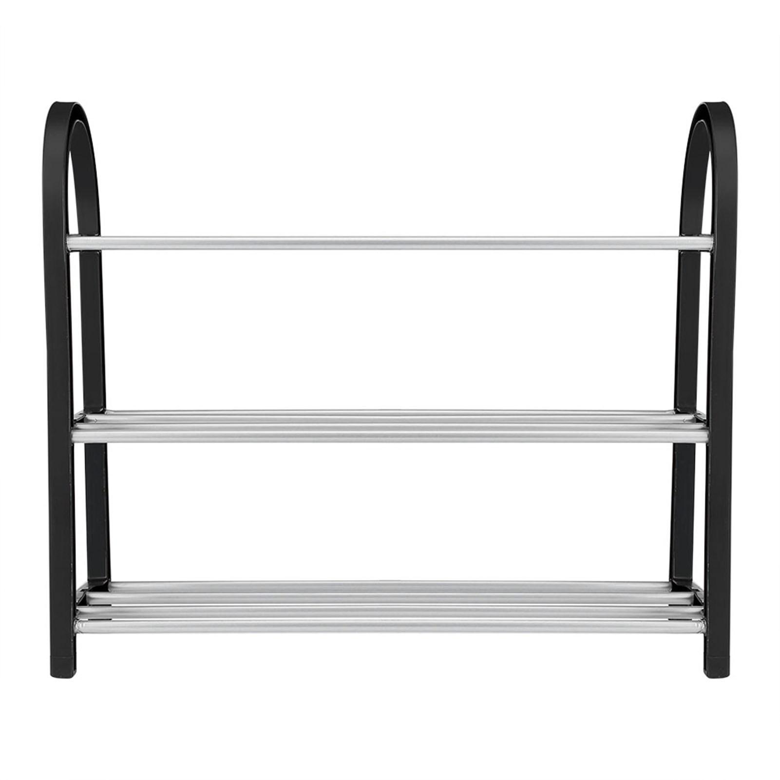 

Пластик Алюминий Металл Напольная Обувница Сделай Сам Полка для Хранения Обуви Домашний Органайзер Type 1