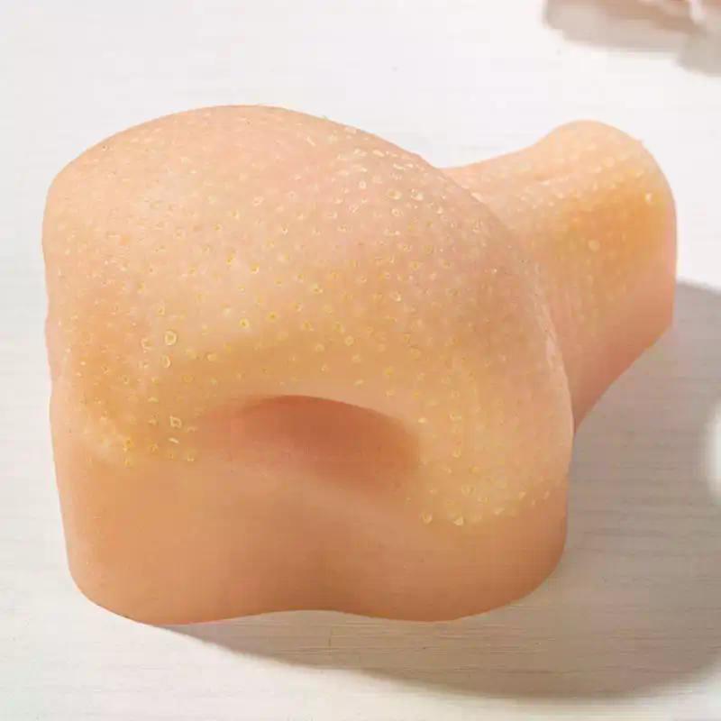 New Pimple Toy Silicone Satisfying Pimple Toy Reusable Stress Reliever Nose Game For Kids Boy Girls Adults Classroom Desk