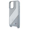 Bmw Bmhcp16S23Psccg Iphone 16 6.1       Szary/Grey Hardcase M Edition Carbon Stripe & Strap