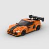 Technical Speed Car MOC City Racing Car Rally Building Blocks Bricks Set Retro Ornament Diy Toys For  Kid Adults Birthday Gifts