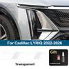 For Cadillac LYRIQ 2022-2026 Smoke Black High-Gloss Pre-Cut Headlight Protection Film TPU PPF Anti-Scratch Car Vinyl Wrap Kit