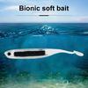 6Pcs Fishing Soft Baits 3D Eyes Realistic Shape Vibrant Color Mini Size Portable Artificial Lures Fishing Spinner Baits