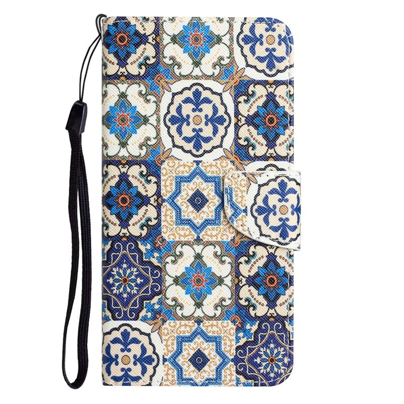 Custodia a libro con stampa in pelle per telefono flip Samsung Galaxy A53 A13 A33 A73 A52 A12 A22 A32 A42 A72 A52S 5G Custodia Portafoglio Copertina a Libro Coque