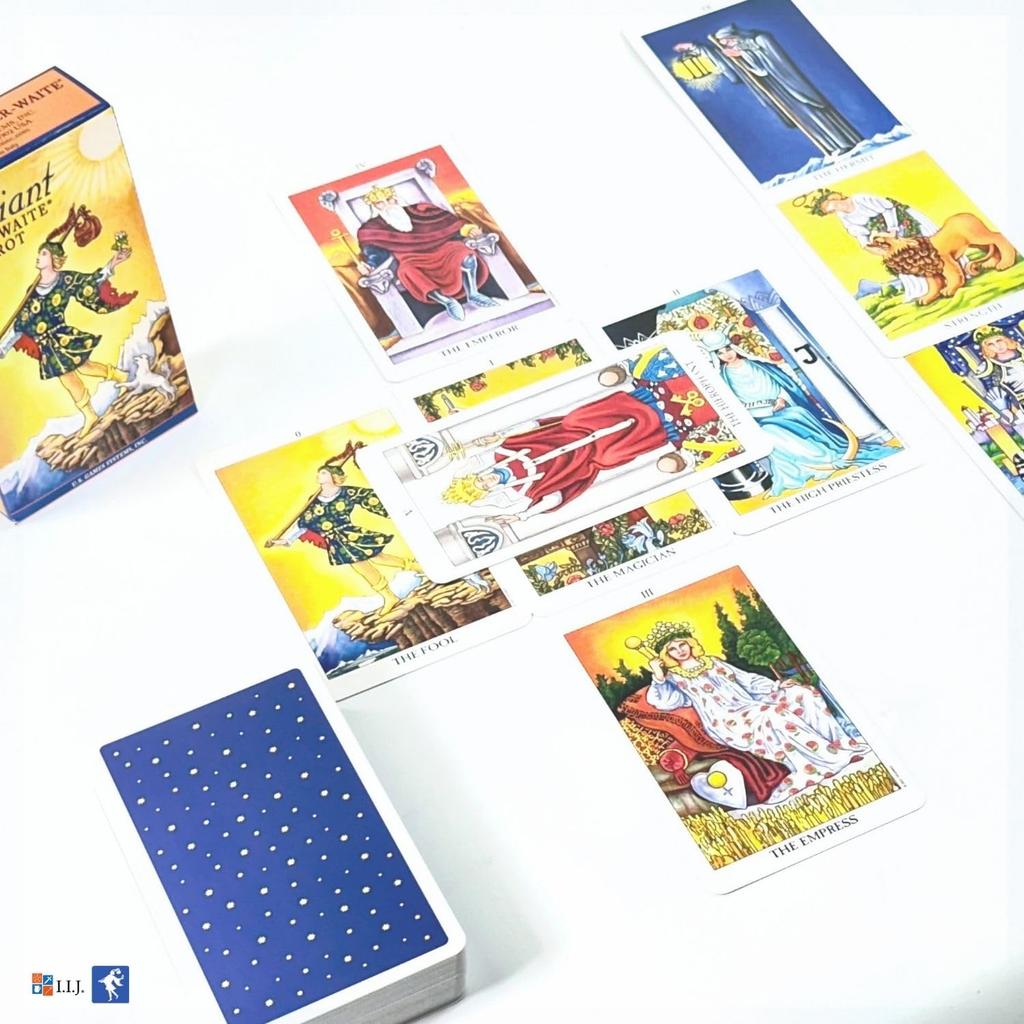 Radiant 78 Waite Tarot Japanese instruction manual authentic product I.I.J. Rider-Waite Tarot, cards, edition, reading, included,