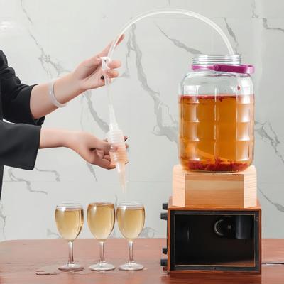 Home Brewing Kit: Food-Grade Siphon for Wine & Beer with Unstoppable Cooler Straw and Efficient Household Wine Filter Brewing