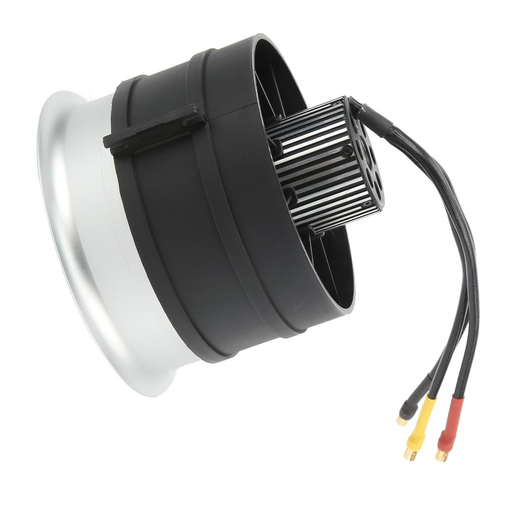 RC 120mm SEDF Electric Ducted Fan Semimetallic 10 Blades with Motor for RC Plane