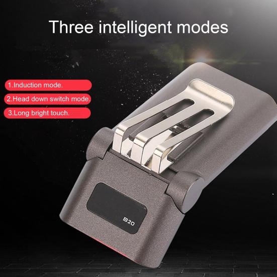 Hat Clip Light Mini Convenient High USB Charging Brightness Solid Dark Area Lighting