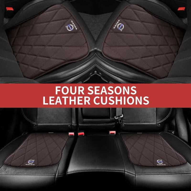 Car Seat Cover Cushion Driver Front Seat Protector Pad Backseat Mat For Volvo Rdesign Polestar AWD V50 S60 XC60 S40 XC40 XC90