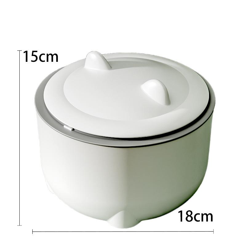 Desktop Car Trash Can & Storage Box for Tissues and Snacks