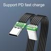 USB C Adapter Cable Different Length Type C Converter Cord for Tablets Phones Support 480Mbps Data Transmission