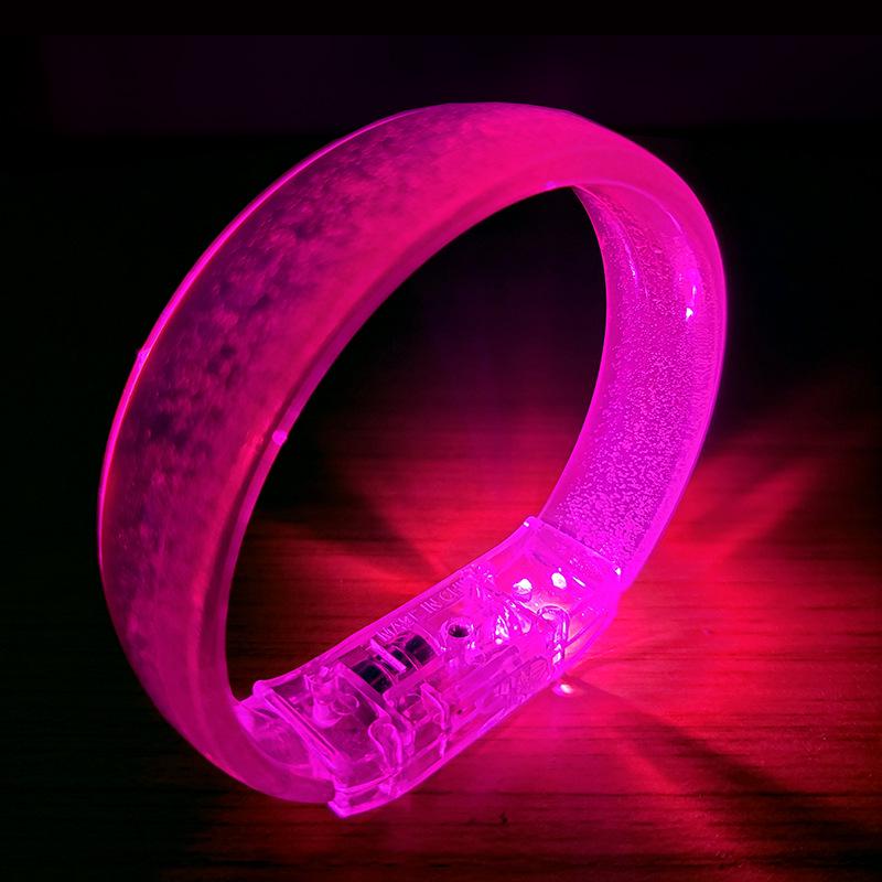 

LED Luminous Glitter Bracelet for Music Festivals and Concerts