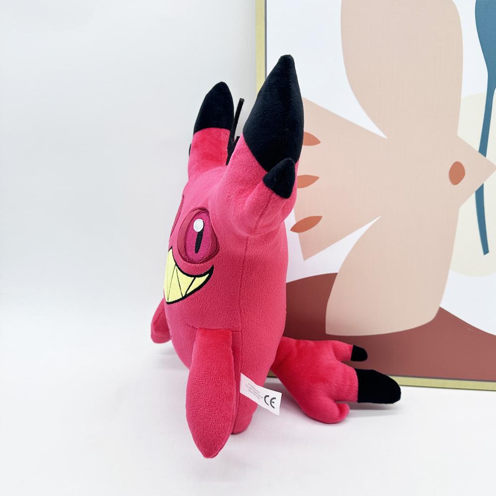 30cm Cursed Cat Alastor Cosplay Plush Plushies Cartoon Hotel Fantasy Props Xmas Birthday Gifts Mascot Costume Halloween Decor